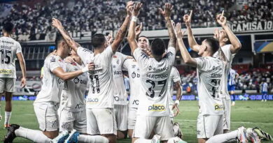 Santos vence mais uma na Série-B e mantem liderança